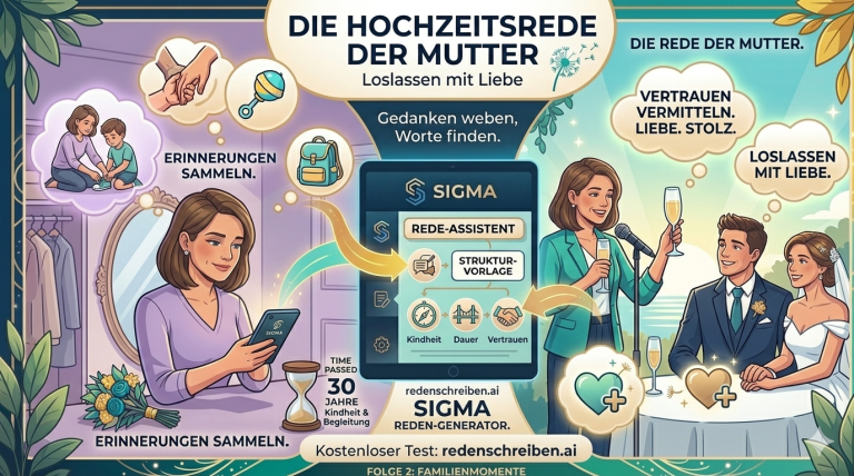 Hochzeitsrede Mutter Sohn schreiben: So halten Sie eine berührende Mutterrede