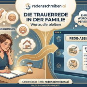 Trauerrede schreiben fuer die eigene Familie - Anleitung
