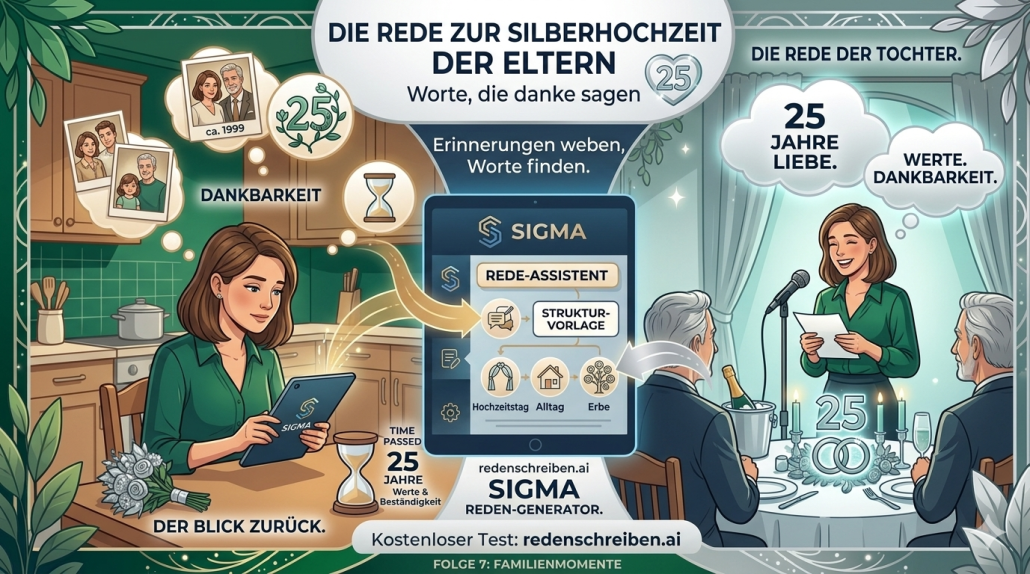 Silberhochzeitsrede schreiben