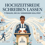 Hochzeitsrede schreiben lassen - 7 Fehler vermeiden